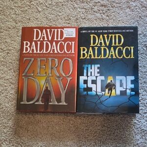 David Baldacci Book Set - Zero Day & The Escape